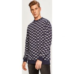 Tommy Jeans - Bluza. Niebieskie bluzy męskie Tommy Jeans, m, z nadrukiem, z elastanu, z kapturem, bez rękawów, bez kaptura. W wyprzedaży za 239,90 zł.