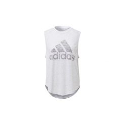 Topy na ramiączkach / T-shirty bez rękawów adidas Koszulka ID Winners Muscle. Białe koszulki damskie marki Adidas, xl, bez wzorów, bez kołnierzyka. Za 129,00 zł.