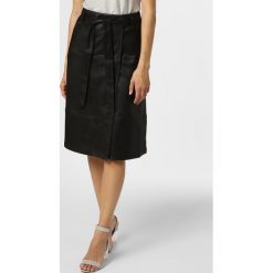 Marie Lund - Spódnica damska, czarny. Czarne spódniczki damskie Marie Lund, bez wzorów, z materiału, eleganckie, kopertowe. Za 249,95 zł.