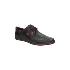 Derby Casu Półbuty skórzane sznurowane 343P. Czarne derby męskie Casu, na sznurówki. Za 139,99 zł.