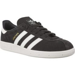 Szare Buty Adidas Munchen 322. Szare sneakersy damskie Molly.pl, z zamszu. Za 449,00 zł.
