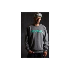 Bluza Klasyk Mint. Szare bluzy męskie Norma, l, z nadrukiem, bez kołnierzyka, bez rękawów, bez kaptura. Za 145,00 zł.