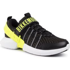 Sneakersy BIKKEMBERGS - Gedeon B4BKM0044 Black/Yellow Fluo. Czarne sneakersy męskie Bikkembergs, bez zapięcia. W wyprzedaży za 619,00 zł.