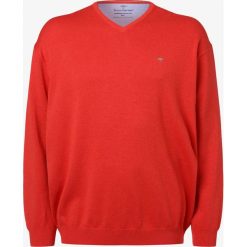 Fynch-Hatton - Sweter męski, różowy. Różowe swetry męskie Fynch-Hatton, xl, bez wzorów, bez kołnierzyka, bez kaptura. Za 349,95 zł.