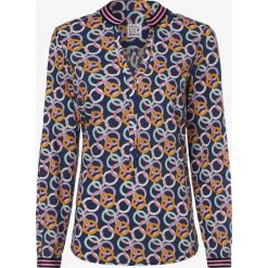 Emily van den Bergh - Bluzka damska, niebieski. Niebieskie bluzki sportowe damskie w paski. Za 349,95 zł.