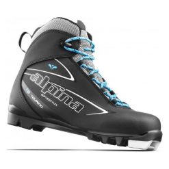 Alpina buty do narciarstwa biegowego T 5 Eve black/blue/white 35. Niebieskie buty sportowe damskie Alpina, bez wzorów, z włókna, klasyczne, narciarskie, thinsulate. W wyprzedaży za 179,00 zł.
