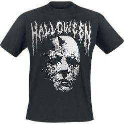Halloween Michael Myers - Black Metal Logo T-Shirt czarny. Czarne t-shirty męskie marki Halloween, l, z nadrukiem, z okrągłym kołnierzem. Za 74,90 zł.