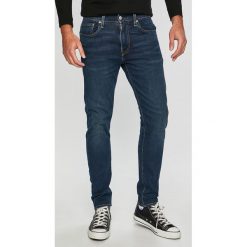 Levi's - Jeansy 512. Niebieskie rurki męskie marki Levi's®, z bawełny. Za 399,90 zł.