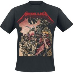 T-shirty męskie z nadrukiem: Metallica Four Horsemen T-Shirt czarny