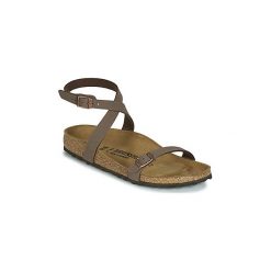 Sandały Birkenstock DALOA. Pomarańczowe sandały damskie Birkenstock, bez wzorów, bez obcasa, bez zapięcia. W wyprzedaży za 296,10 zł.