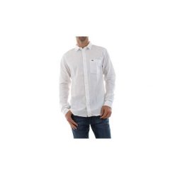 Koszule z długim rękawem Tommy Jeans DM0DM05991 SOLID POPLIN SHI. Białe koszule męskie Tommy Jeans, s, bez wzorów, z jeansu, bez kołnierzyka, z długim rękawem. Za 248,38 zł.