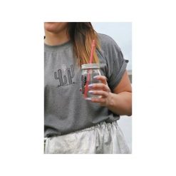 VADA / T-shirt Paloma. Szare t-shirty damskie marki Vada, m. Za 115,00 zł.