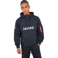 Kurtka Alpha Industries Anorak 126132-07. Niebieskie kurtki męskie Alpha Industries, xl, bez wzorów, bez kaptura. Za 675,99 zł.
