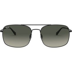 Ray-Ban - Okulary 0RB3611. Czarne okulary przeciwsłoneczne damskie prostokątne. W wyprzedaży za 449,90 zł.