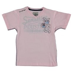 T-shirty chłopięce: Koszulka w kolorze jasnoróżowym