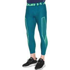 Under Armour Armour Graphic ¾ Legginsy Zielony. Zielone spodnie męskie Under Armour, xxl, bez wzorów, z elastanu. Za 223,95 zł.