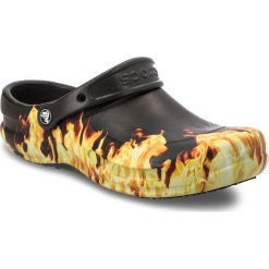 Klapki CROCS - Bistro Graphic Clog 204044 Black. Czarne klapki męskie Crocs, bez wzorów, z tworzywa sztucznego. Za 219,00 zł.