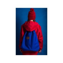 WOREK ROYAL BLUE. Niebieskie plecaki damskie Rest_factory, z aplikacjami, z tkaniny. Za 199,90 zł.