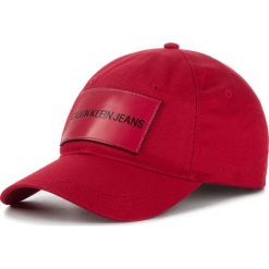 Czapka z daszkiem CALVIN KLEIN JEANS - J Institutional Cap M K50K504871 649. Czerwone czapki damskie Calvin Klein Jeans, bez wzorów, z bawełny. Za 159,00 zł.