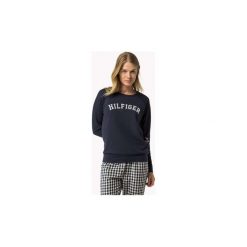 Bluzy Tommy Hilfiger 1487906014 TRACK TOP. Niebieskie topy damskie TOMMY HILFIGER, s, bez wzorów, bez rękawów, bez kaptura. Za 227,48 zł.