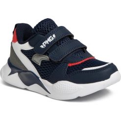 Sneakersy PRIMIGI - 5454644 Navy/R. Niebieskie trampki chłopięce Primigi, bez wzorów, ze skóry ekologicznej, na rzepy. Za 199,00 zł.