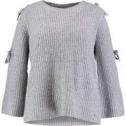 Swetry klasyczne damskie: JETTE Sweter flanell mel.