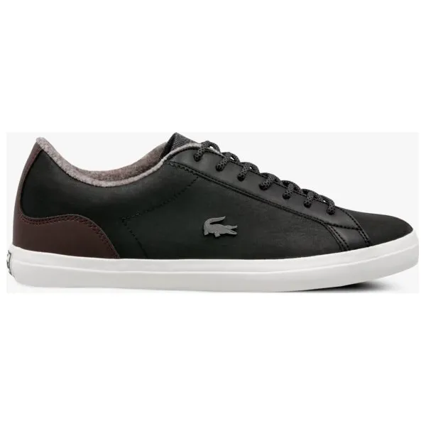 Lacoste Lerond 318 2 buty męskie, czarny, rozmiar 40. Czarne buty sportowe męskie Lacoste, ze skóry, bez zapięcia. W wyprzedaży za 212,49 zł.