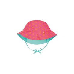 Lässig Girls Splash & Fun Kapelusz dwustronny UV 50+ pink - różowy/pink - Gr.od 6 do 18 miesięcy. Różowe czapeczki niemowlęce Lässig, bez wzorów, z materiału. Za 59,00 zł.