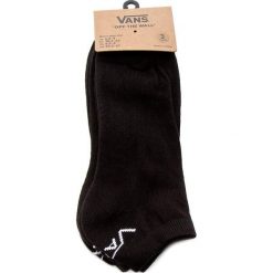 Zestaw 3 par niskich skarpet unisex VANS - Classic Low VN000XS0BLK r.38,5/42 Black. Czarne skarpetki damskie Vans, bez wzorów, z elastanu. Za 49,00 zł.