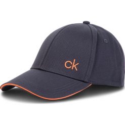 Czapka z daszkiem CALVIN KLEIN - Contrats Edge Cap K50K504470 067. Niebieskie czapki męskie marki Calvin Klein. Za 159,00 zł.