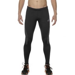 Legginsy Asics Lite-Show Winter Tights M Czarne. Czarne spodnie męskie Asics, m, bez wzorów. Za 149,99 zł.