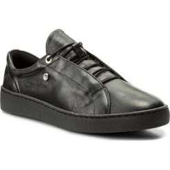 Sneakersy NIK - 05-0455-01-8-01-02 Czarny. Czarne półbuty damskie marki Nik, na co dzień, bez wzorów, ze skóry, bez obcasa, na płaskiej podeszwie, bez zapięcia. W wyprzedaży za 189,00 zł.