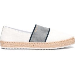 Gant Raffiaville Espadryle Biały Beżowy. Brązowe espadryle damskie GANT, bez wzorów, z materiału, bez obcasa. Za 262,95 zł.