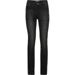 Dżinsy multi-stretch SLIM bonprix czarny. Czarne jeansy damskie bonprix, bez wzorów, z jeansu. Za 109,99 zł.