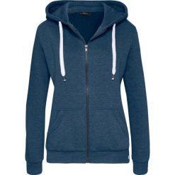 Bluza rozpinana bonprix ciemnoniebieski melanż. Niebieskie bluzy damskie rozpinane marki bonprix, melanż. Za 74,99 zł.