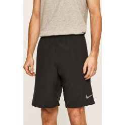Nike - Szorty. Czarne spodenki sportowe męskie Nike, s, bez wzorów, z poliesteru, sportowe. W wyprzedaży za 109,90 zł.