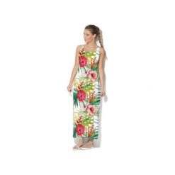 Sukienka CP-028 160. Sukienki damskie Colour pleasure, bez wzorów, z dzianiny, bez kołnierzyka, bez rękawów, maxi. Za 169,00 zł.