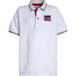 Levi's® NADDAL Koszulka polo white. Brązowe bluzki dziewczęce bawełniane marki Levi's®. Za 209,00 zł.