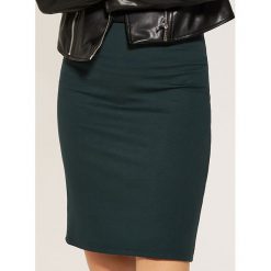 Spódnica basic - Khaki. Brązowe spódniczki damskie House, s, bez wzorów. Za 39,99 zł.