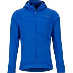 Kurtka polarowa "Dawn Wall Hoody" w kolorze niebieskim. Niebieskie bluzy męskie Marmot, s, bez wzorów, z polaru, ze stójką, bez rękawów, bez kaptura. W wyprzedaży za 299,95 zł.