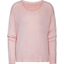 Swetry klasyczne damskie: Sweter w kolorze jasnoróżowym
