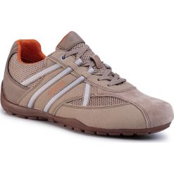 Sneakersy GEOX - U Ravex C U023FC 0AU14 C5004 Sand. Pomarańczowe sneakersy męskie Geox, bez zapięcia. W wyprzedaży za 239,00 zł.