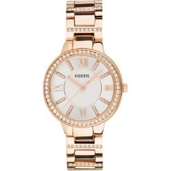 Fossil VIRGINIA Zegarek rosegoldcoloured. Różowe zegarki damskie marki Fossil, szklane. Za 459,00 zł.