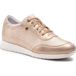 Sneakersy NIK - 05-0599-04-8-24-02 Złoty. Żółte półbuty damskie Nik, ze skóry. W wyprzedaży za 189,00 zł.