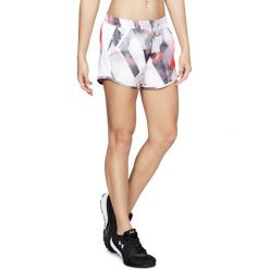 Spodenki sportowe męskie: Under Armour Spodenki damskie Fl B Printed Short białe r. L (1297126-104)