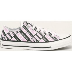 Converse - Tenisówki. Białe trampki i tenisówki damskie Converse, bez wzorów, z gumy, na sznurówki. W wyprzedaży za 199,90 zł.