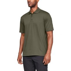 Under Armour Tactical Performance Polo Koszulka Zielony. Zielone podkoszulki męskie Under Armour, s, bez wzorów, z poliesteru, bez rękawów. Za 257,95 zł.