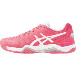 Buty sportowe damskie: ASICS GELCHALLENGER 11 CLAY Obuwie do tenisa Outdoor rouge red/white/glacier grey