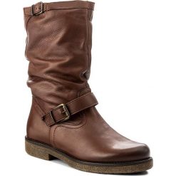Kozaki LASOCKI - RIKA-01 Brązowy. Brązowe bez kategorii marki Lasocki, ze skóry, przed kolano, na wysokim obcasie. Za 329,99 zł.
