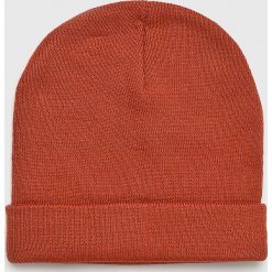 Brave Soul - Czapka. Pomarańczowe czapki męskie marki Brave Soul, na zimę, z dzianiny. W wyprzedaży za 12,90 zł.